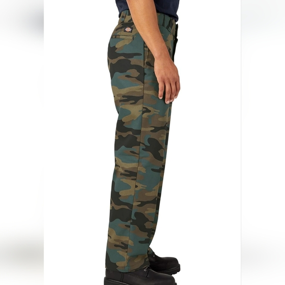 Dickies Men's Original 874 Work Pants ~ Hunter Green Camo ~ 30W x 32L - Picture 2 of 13